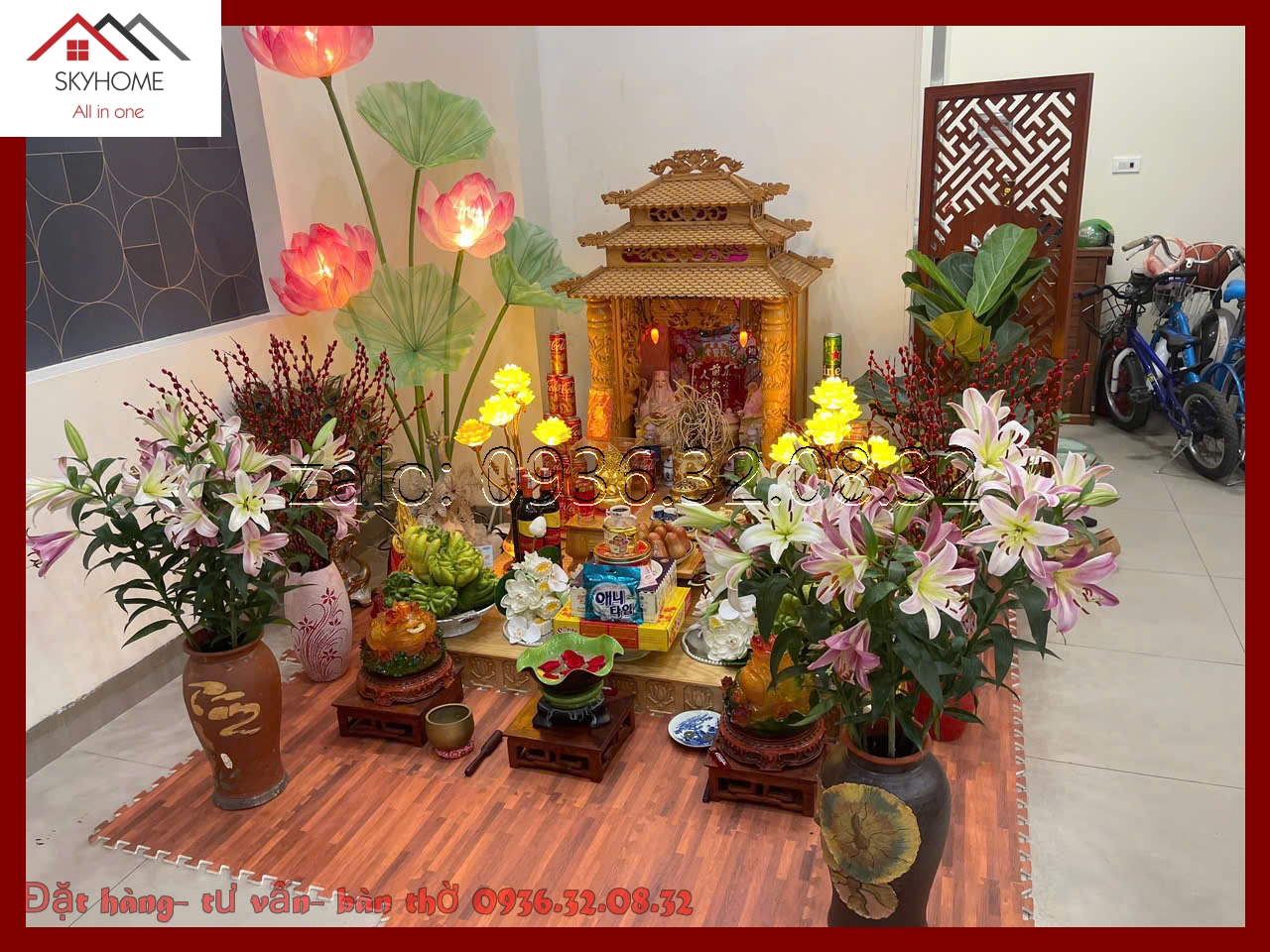 Hướng dẫn thay bài vị bàn thờ Thần Tài đúng nghi lễ